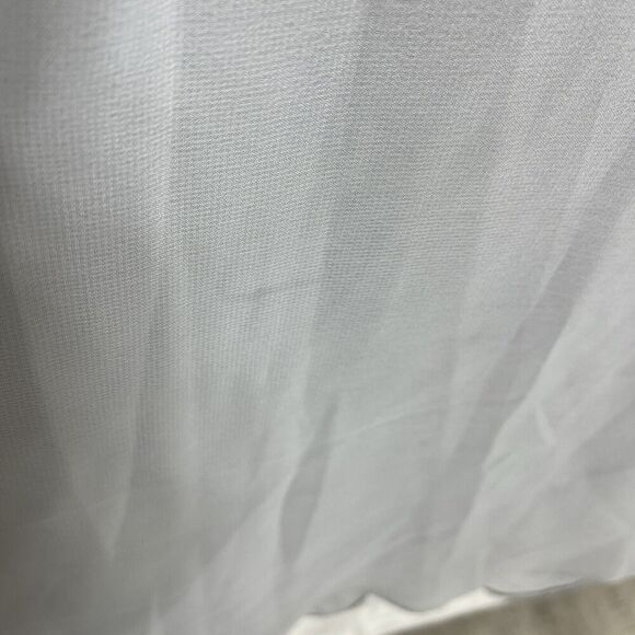 JJs House Wedding Formal Dress Flowy Silver Gray Sequins Size 8 NWT - Picture 7 of 10